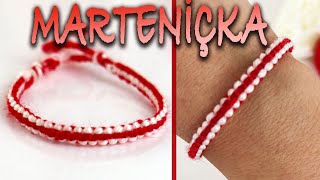 MARTENİÇKA ( martenitsa ) BİLEKLİĞİ YAPIMI 🌸#411🌸