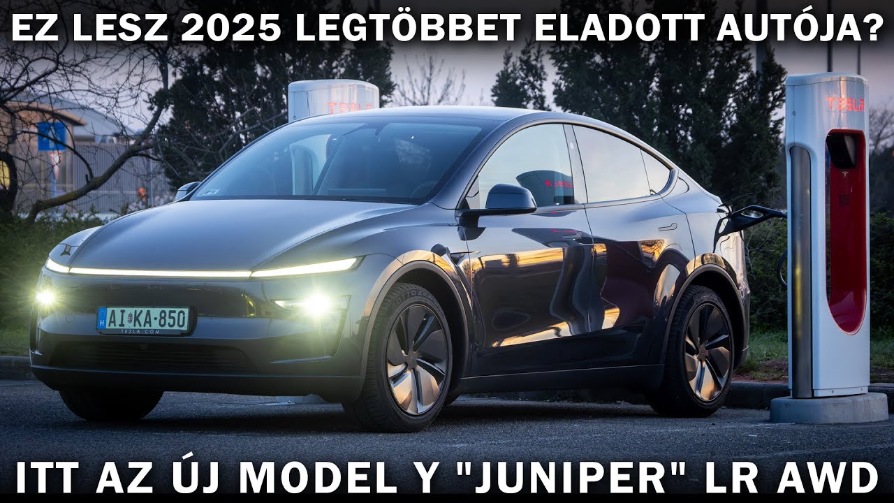 Ez lesz 2025 legtöbbet eladott autója? - Itt az új Model Y 