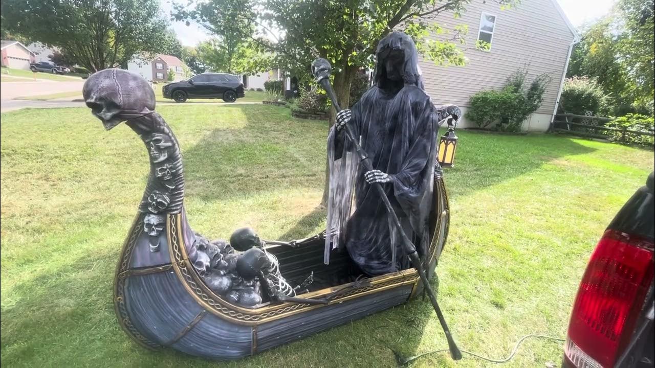 Home Depot Halloween Ferry Of The Dead Home Depot Ferry of the Dead with box SOLD - YouTube