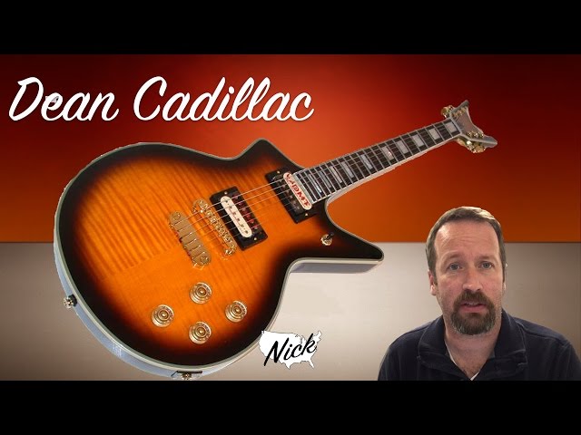 【希少】DEAN GUITARS CADILLAC 1980-CBK CADILLAC 1980 FLAME MAPLE TRANS CHERRY SUNBURST | Dean Guitars