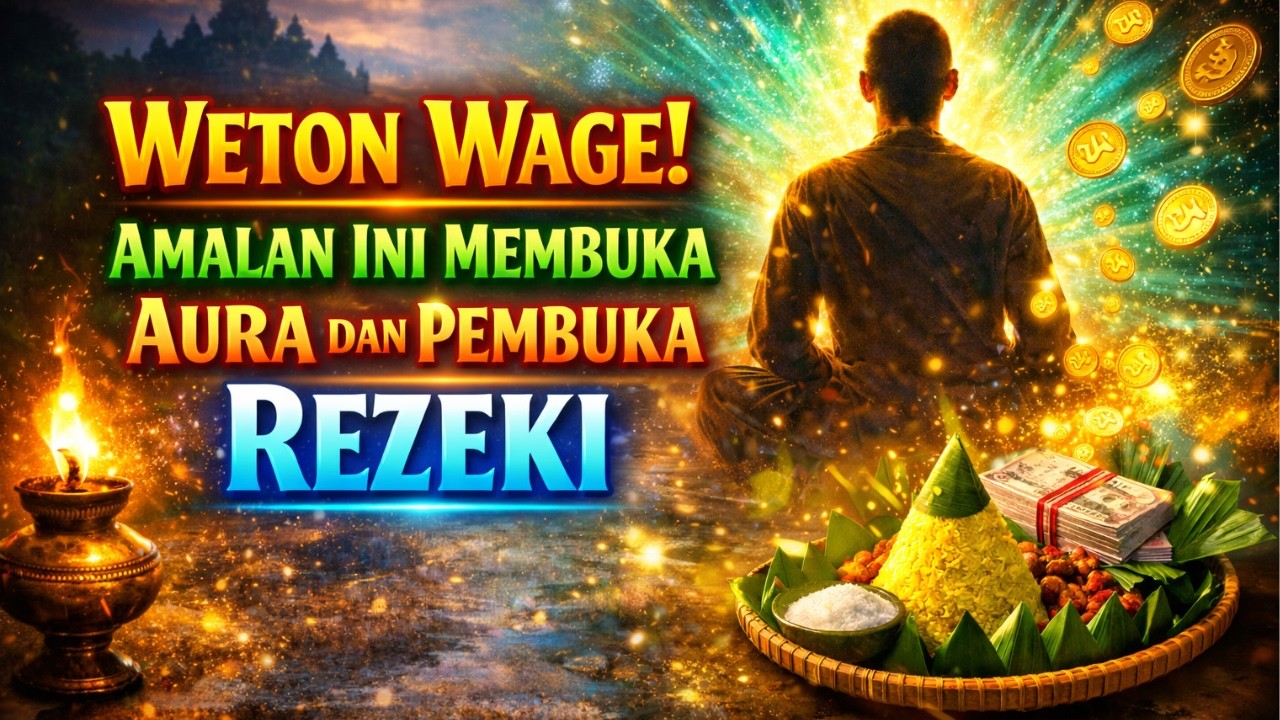 WETON WAGE! AMALAN INI MEMBUKA AURA POSITIF DAN PEMBUKA PINTU REZEKIMU!!