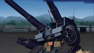 SD Gundam G-Generation Wars - Mass Production Guntank All Animations