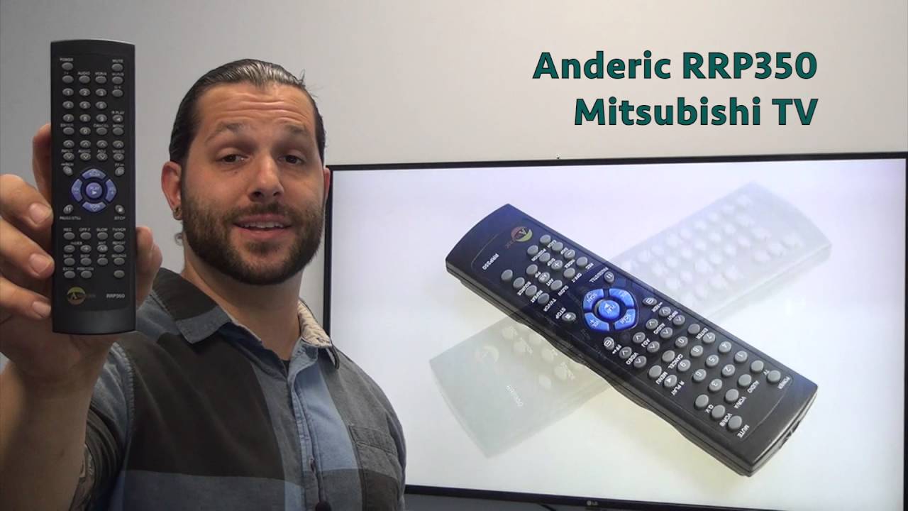 ANDERIC RRP350 Mitsubishi TV Remote Control www.ReplacementRemotes