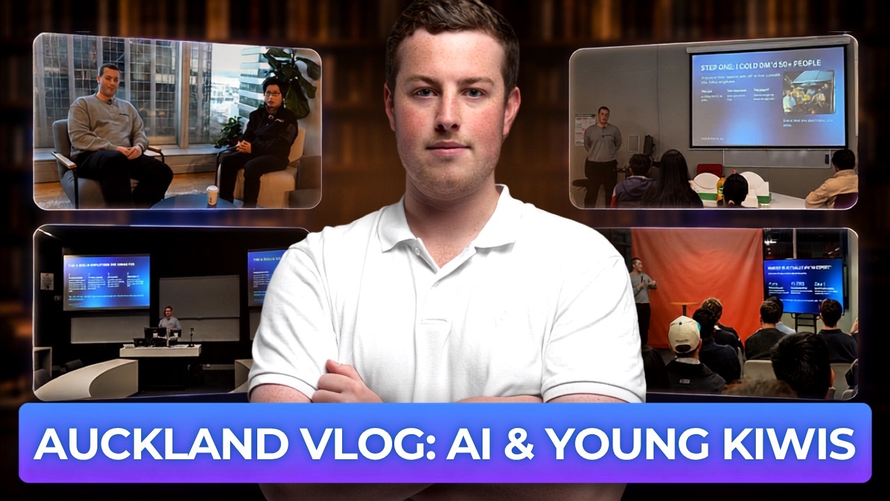Thumbnail for Young Kiwis in AI Auckland Meetup at Zuru: Recap