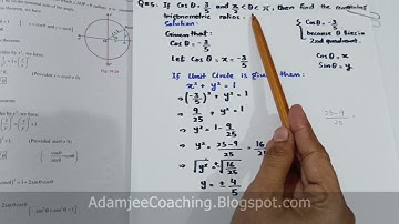 NEW Maths 10th Exercise 30.3 Q.5 | INTRODUCTION To TRIGONOMETRY |