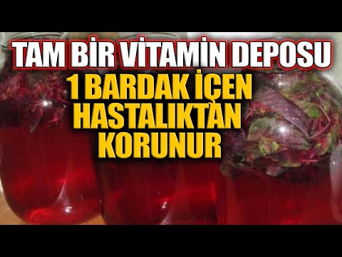 Tam Bir Vitamin Deposu! 1 Bardak İçen Hastalıktan Korunur.