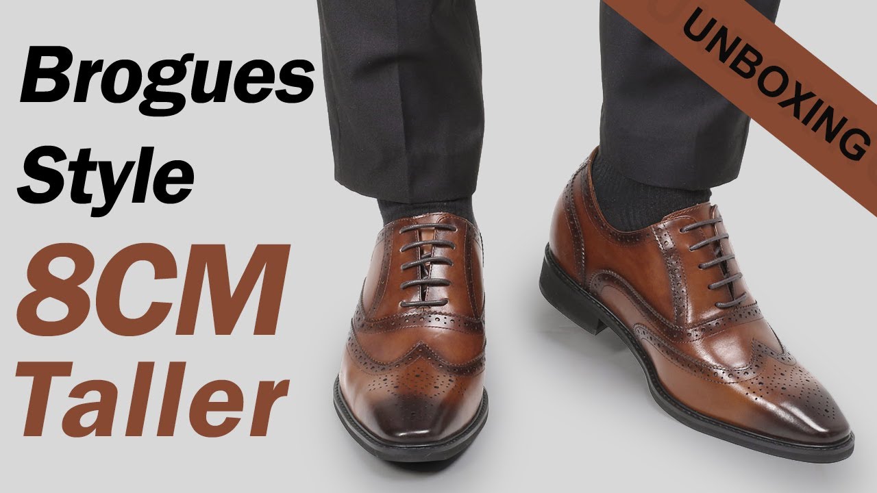 CHAMARIPA Dress Elevator Shoes For Men Height Shoes Premium 