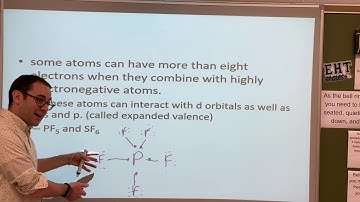 Bonding video 16 expanded valence shells