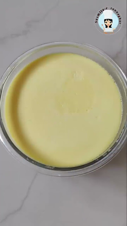 #shorts ❤️ দুধ আর ডিম দিয়ে বানিয়ে নিন লোভনীয় পুডিং  | caramel Pudding Recipe