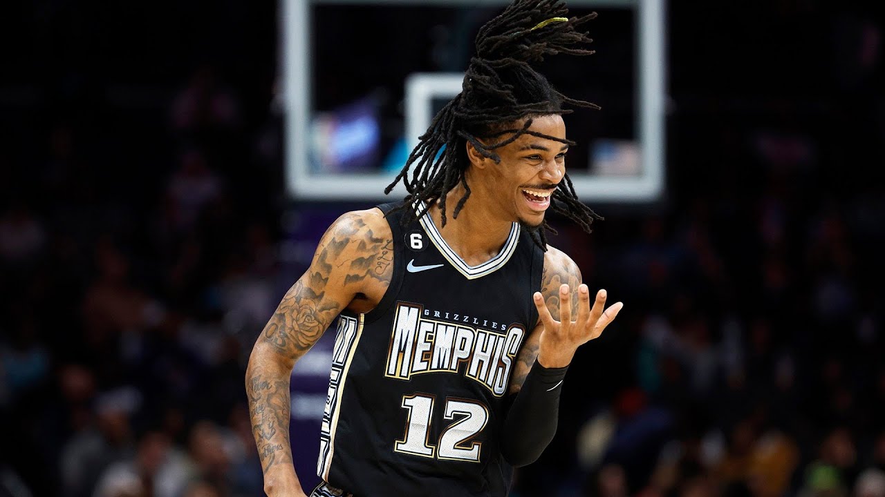 High Quality Ja Morant Clips For Edits! (202223) YouTube