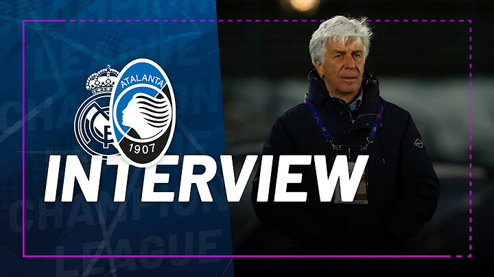 #UCL RO16 | Real Madrid-Atalanta | Gian Piero Gasperini: "We could have played better"