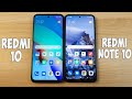 REDMI 10 VS REDMI NOTE 10 - ЧТО ЛУЧШЕ? ПОЛНОЕ СРАВНЕНИЕ!