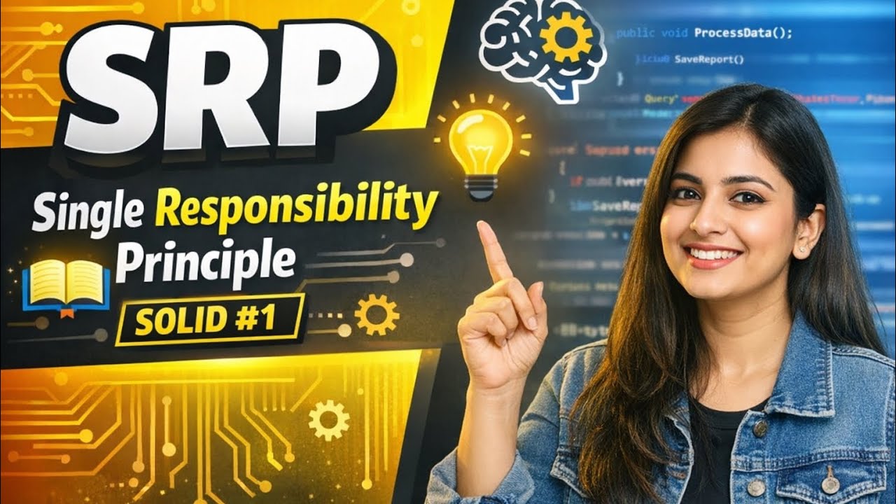 “Single Responsibility Principle (SRP) Made EASY! | Clean Code Guide | SOLID #1” 