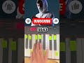 Spectre-Alan walker(piano tutorial) #piano #pianotutorial #easy #alanwalker #shorts