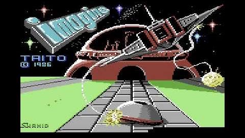 Commodore 64 (C64) Tape loading music/screen for Slapfight by Imagine