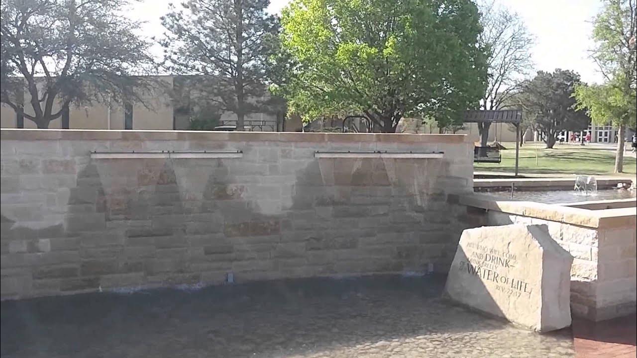 Lubbock Christian University Fountains on the Mall YouTube