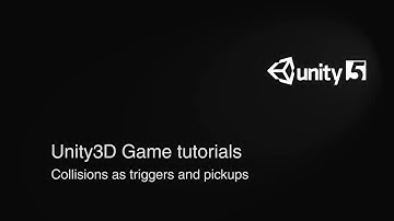 Unity3D - Collisions as triggers and pickups