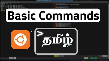 Basic Linux  commands in 1 video in tamil | தமிழ்