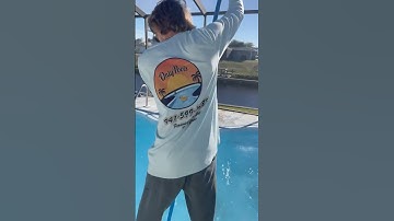 🦠Algae Pools Part 2🤢  #op #onlypools #pool #cleaning #shoplocal #shorts #fyp #backyard #satisfying