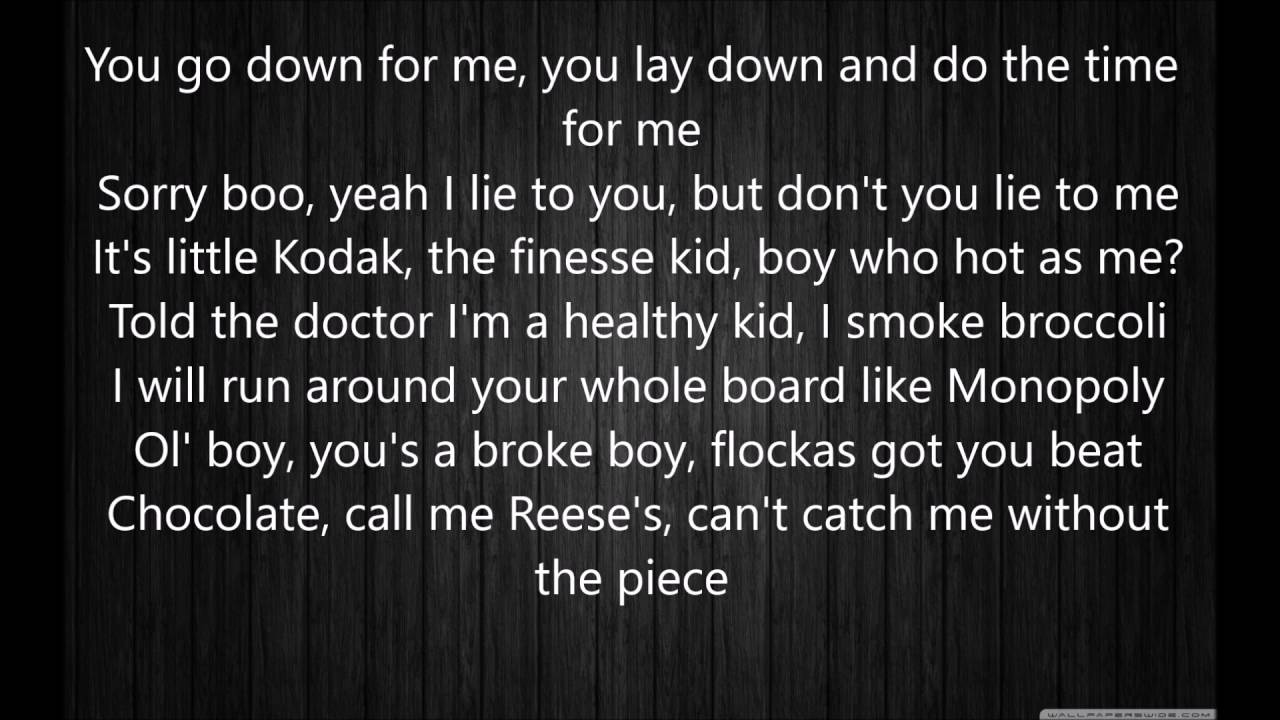 No Flockin Lyrics Kodak Black - YouTube