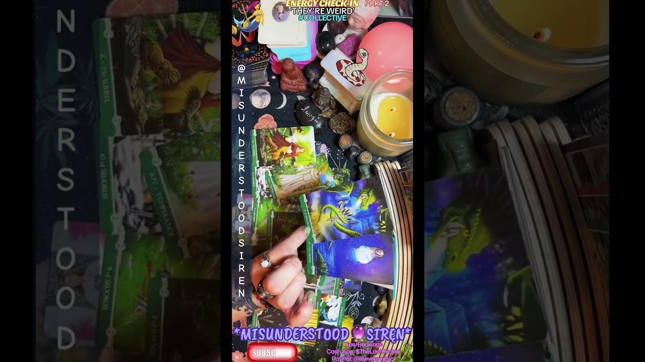‘THEY’RE WEIRD’ (Part 2) #collectivereading #tarotreader #tarotreading #tarot #tarotonline #tarotok 