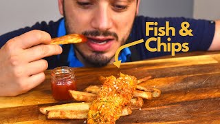 How to Make Air Fryer Fish [with Chips!]
