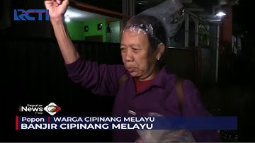 Diguyur Hujan Deras, Kawasan Bantaran Kali Sunter Terendam Banjir - SIP 02/03