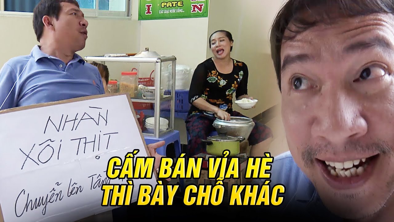 Những Người Nhiều Chuyện | Bị dẹp quán VỈA HÈ gia đình liền chuyển sang BÁN XÔI Ở HÀNH LANG chung cư