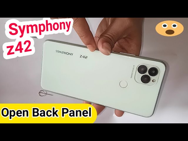 Symphony z42 Open Back Cover // open back panel - YouTube
