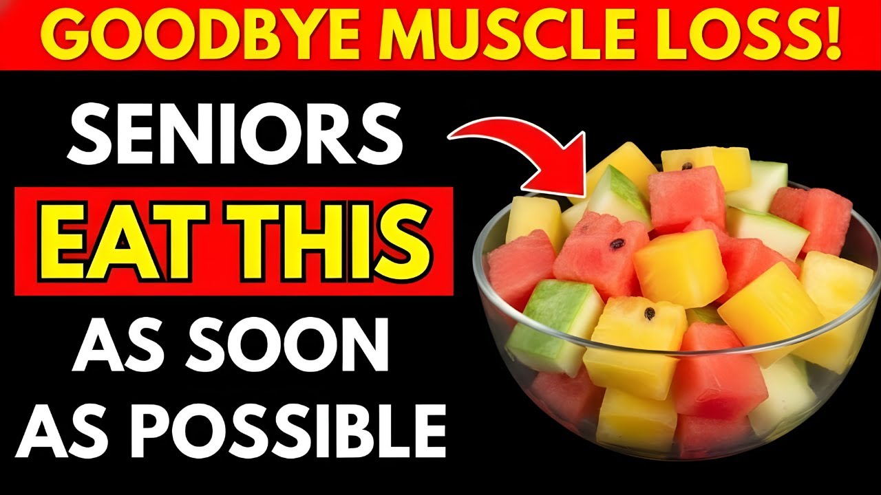 Over 60? NEVER Buy Protein Powder Again, Eat THESE 8 Foods to Rebuild Muscle FAST | Senior Health