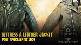 This is a video tutorial on how to distress your boring leather
jacket, give it post apocalyptic look. i've learned technique from the
nuclear snai...
