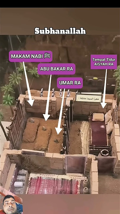 MAKAM NABI ﷺ | ABU BAKAR RA | UMAR RA | Tempat Tidur AISYAH RA | #shorts #dua #youtubeshorts #short