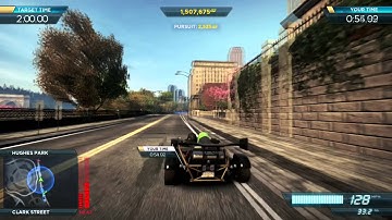 NFS: Most Wanted - Ariel Atom 500 V8 Liberty Park Ambush Police Chase [NFS01]