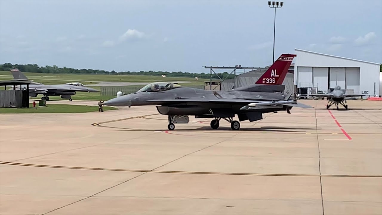 Alabama Air National Guard F16 Retirement Ceremony & Museum of Aviation, Robins Air Force Base