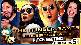 The Hunger Games: The Ballad of Songbirds \& Snakes Pitch Meeting REACTION! | Ryan George