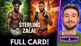 UFC Fight Night: Aljamain Sterling VS Youssef Zalal FULL Breakdown and Predictions!