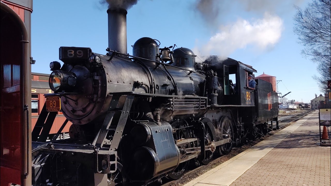 Strasburg Railroad limited 4 car train! YouTube