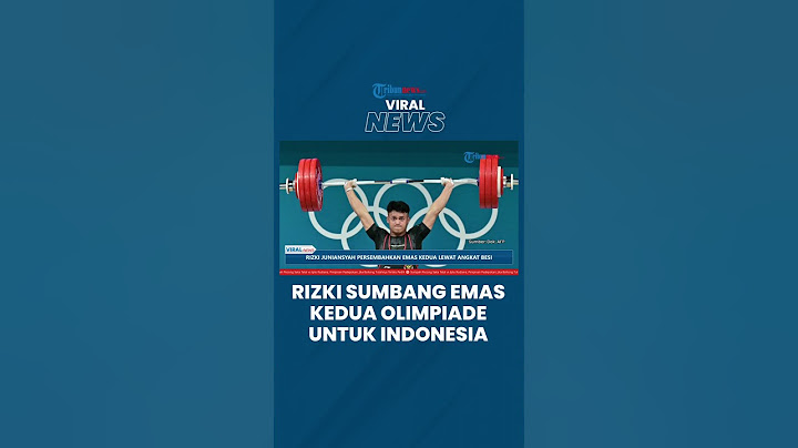 Tangis Haru Rizki Juniansyah saat Persembahkan Emas Kedua untuk Indonesia Lewat Angkat Besi