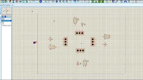 SIMULASI LAMPU APILL/TRAFFIC LIGHT SIMPANG 4 MENGGUNAKAN APLIKASI PROTEUS