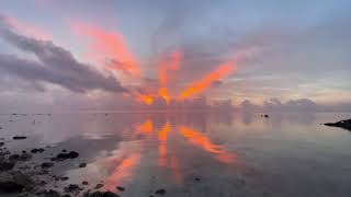 石垣島🌅今日の日の出🌅Ishigaki Island Today's sunrise ,October17.2022❗️
