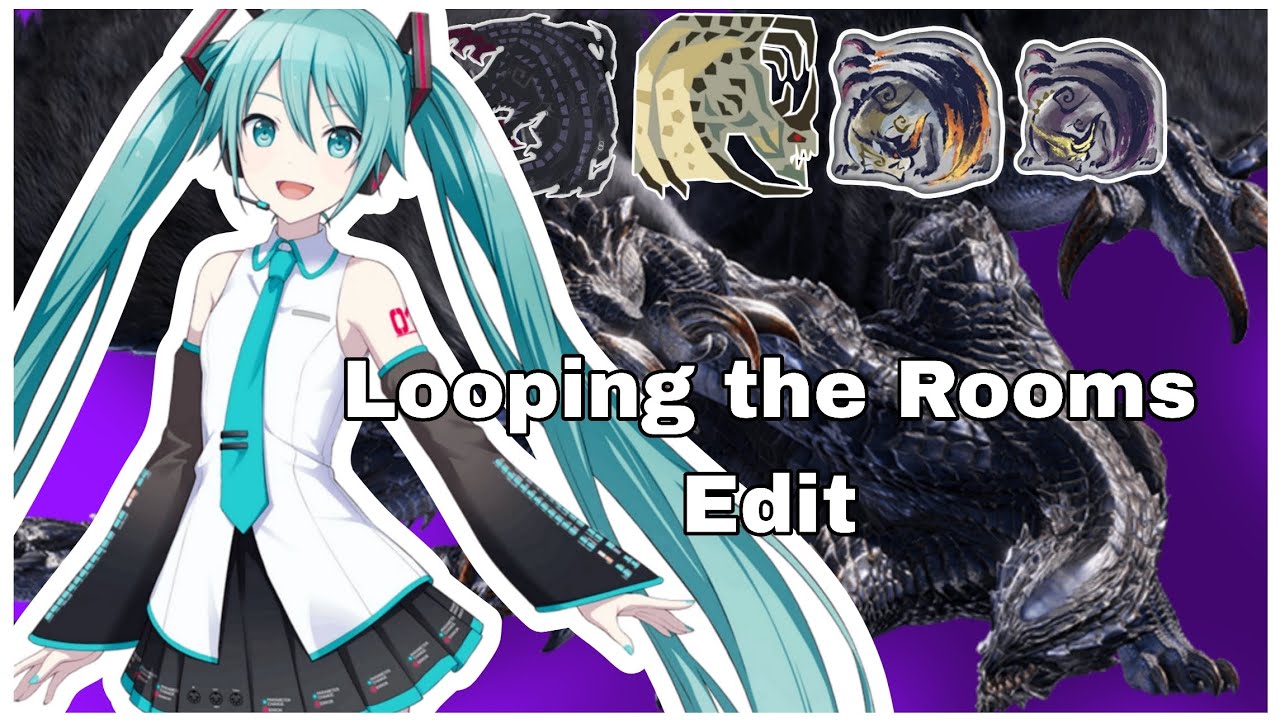 Hatsune Miku - Looping The Rooms Animation Meme but I can't draw (Finished version)