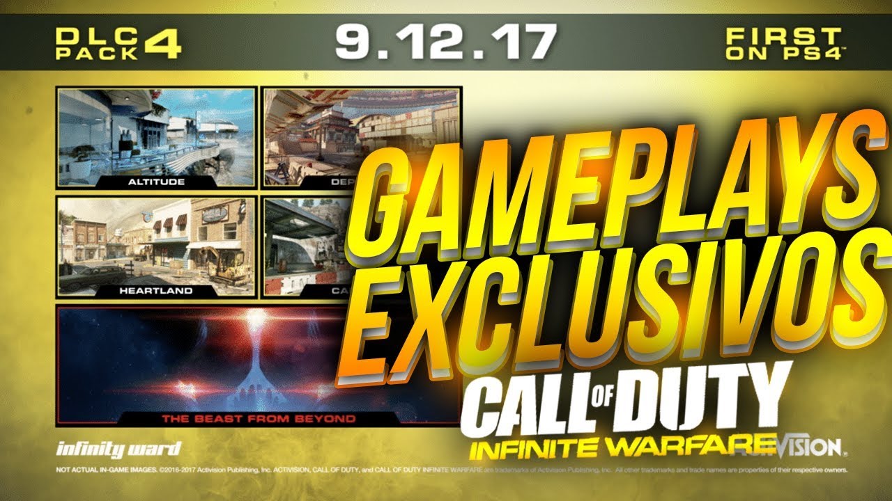 GAMEPLAYS EXCLUSIVOS DE LOS NUEVOS MAPAS DE IW! - DLC RETRIBUTION - YouTube