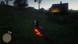 When modders make you a Ghost Rider | Red Dead Online