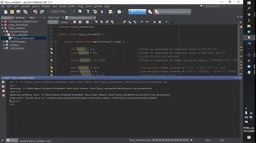 6. Tipos de variables - char, String y boolean.