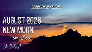 NEW MOON SOLAR ECLIPSE in LEO Guided Meditation Fearless Self-Belief Confidence Manifestation