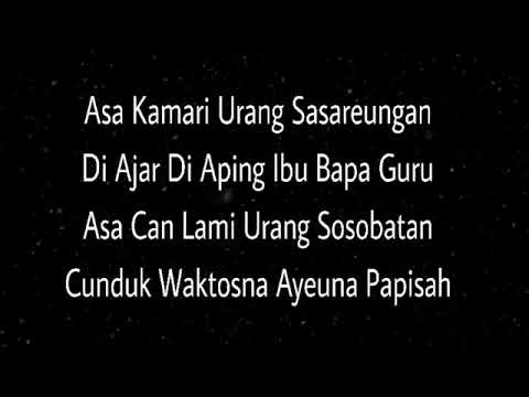 Paturay plus lirik/teks lagu perpisahan