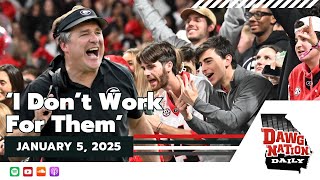 Kirby Smart makes it clear he's unconcerned about fan criticism | DawgNation Daily