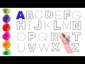 ABCD | Alphabet A to Z | Kids Rhymes | Learn ABCDE with Dotted Line Writing for Toddler | ABC Song