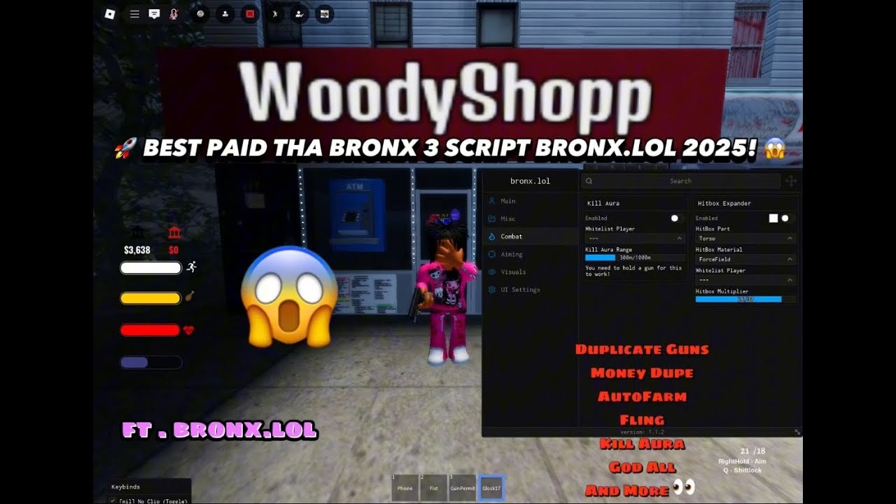 🔥 Bronx.lol Best Tha Bronx 3 Script💸| Infinite Money 💰, Autofarm🚜 ...