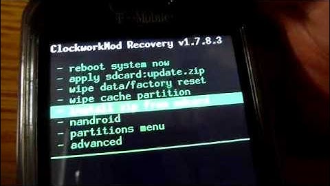 ClockworkMod Recovery Image Review......